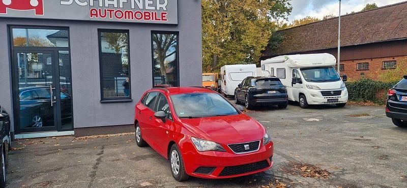 Rot Gebraucht 2015 Seat Ibiza Reference Limousine | 5.490 € (Fairer Preis) - Bild 1/4