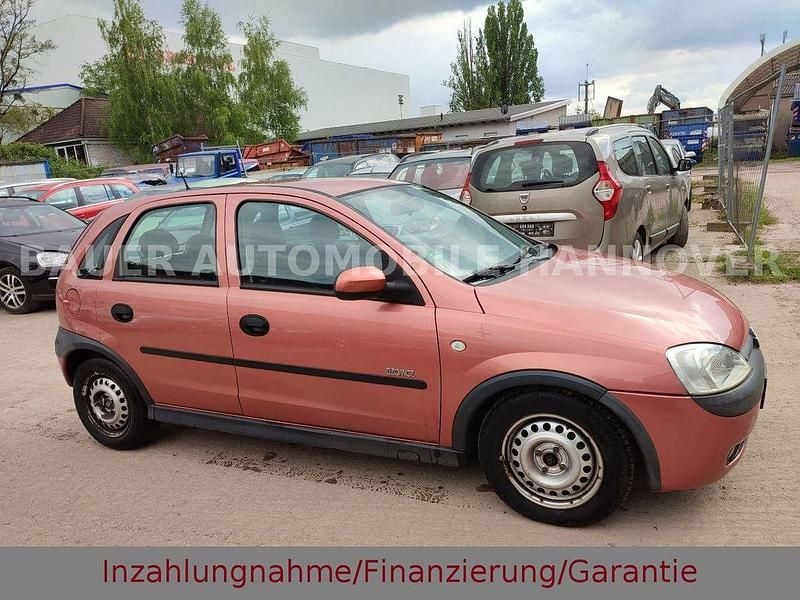Gebraucht Opel Corsa Elegance 75 PS (55 kW) 2001 Rot Kleinwagen