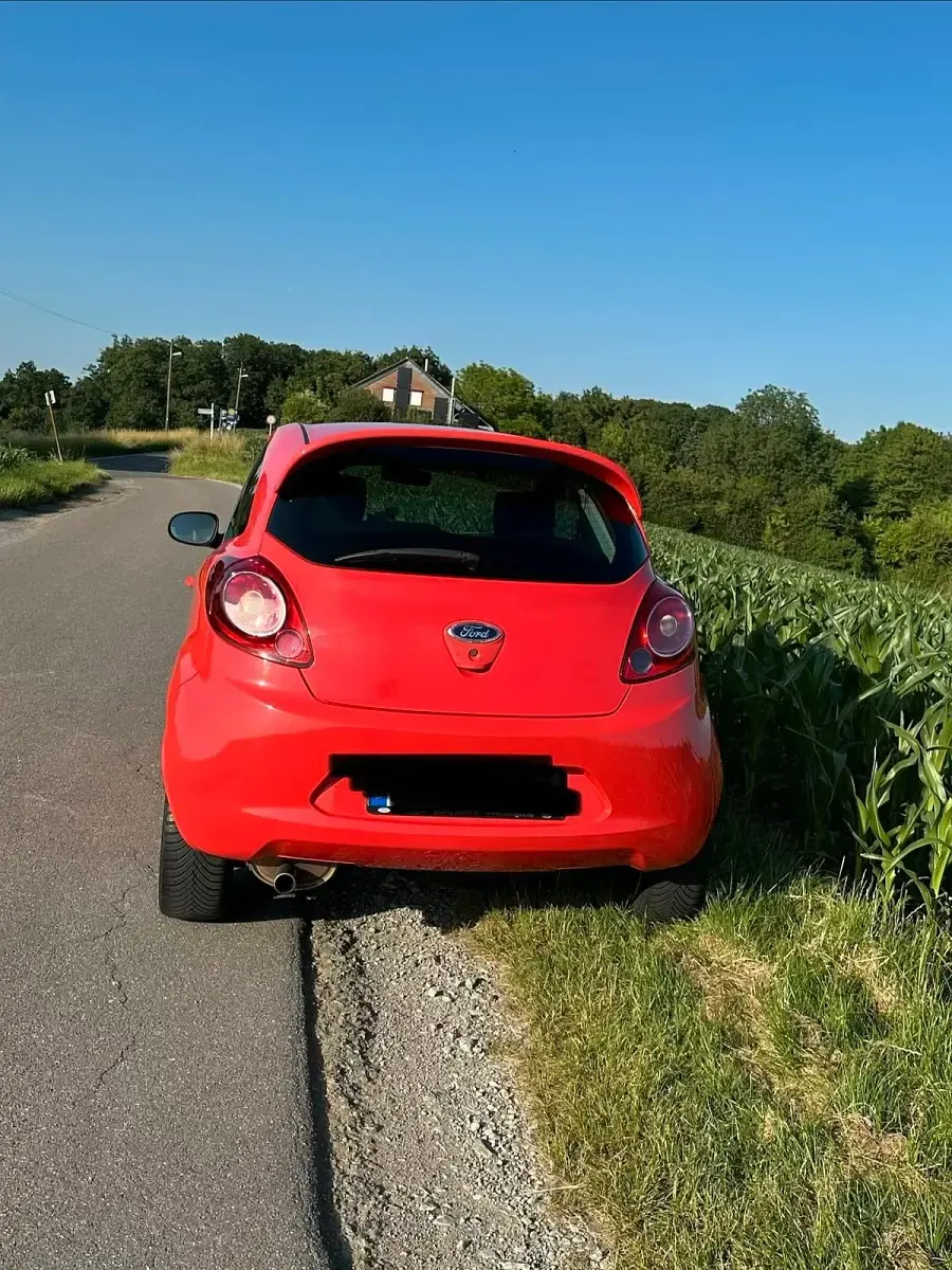 Gebraucht Ford Ka Titanium 70 PS (51 kW) 2009 Rot Kleinwagen