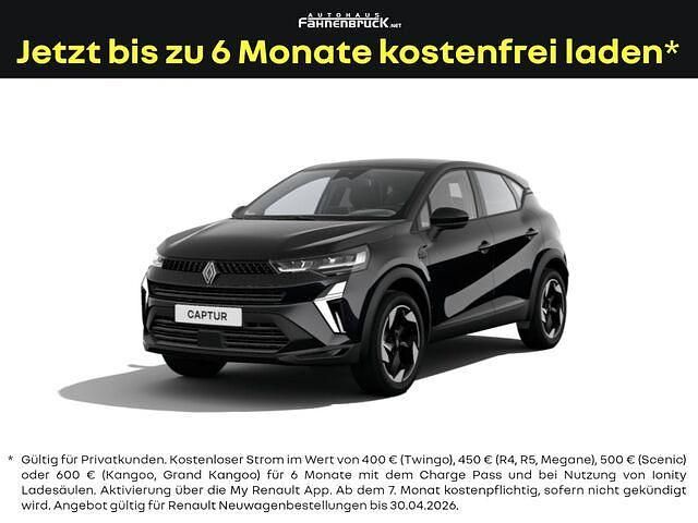 Neu Renault Captur 114 PS (83 kW) 2025 Schwarz SUV