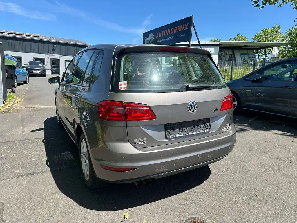 Gebraucht VW Golf Sportsvan Comfortline 150 PS (110 kW) 2014 Grau Van / Kleinbus