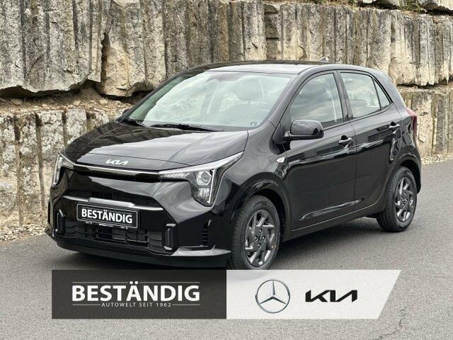 Auroraschwarz met. Neu 2025 Kia Picanto Vision Kleinwagen | 16.990 € (Guter Preis) - Bild 1/4