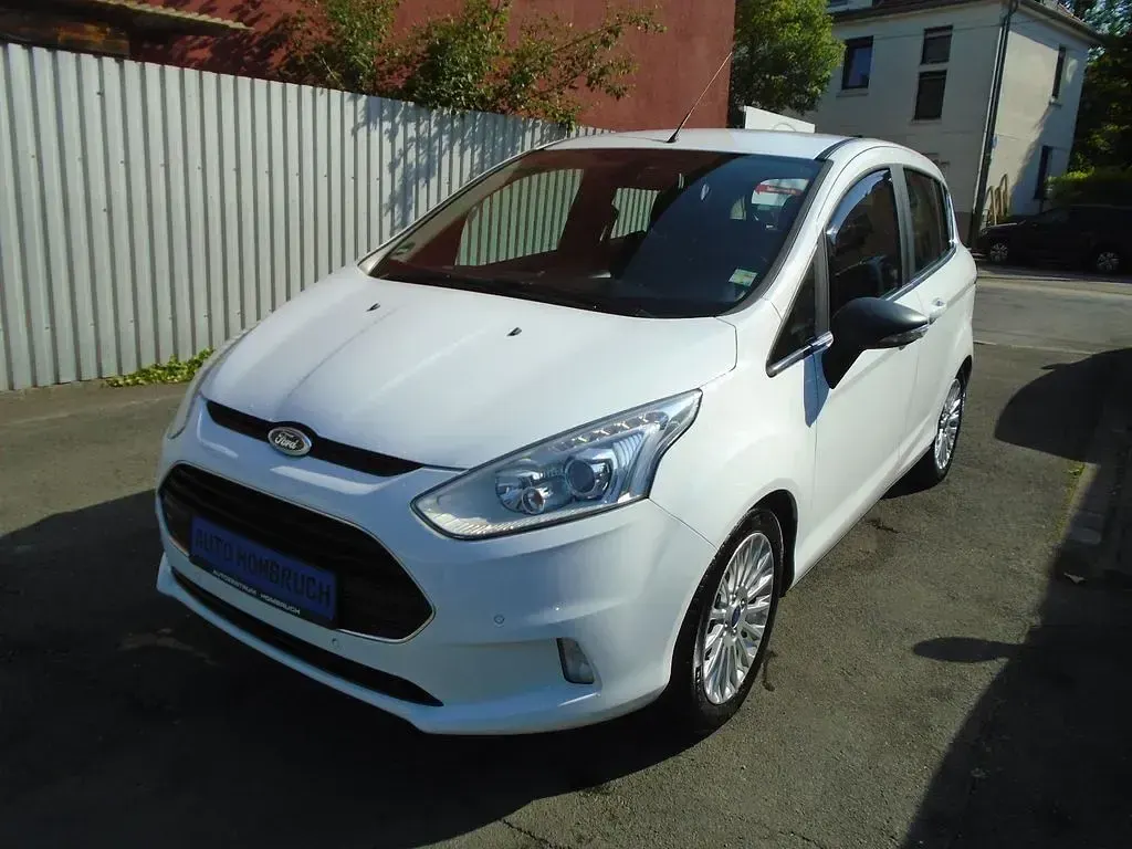 Gebraucht Ford B-MAX Titanium 105 PS (77 kW) 2013 Weiß Van / Kleinbus