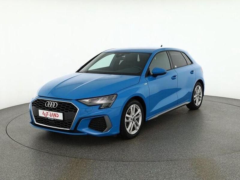 Gebraucht Audi A3 S-Line 110 PS (80 kW) 2022 Blau Limousine