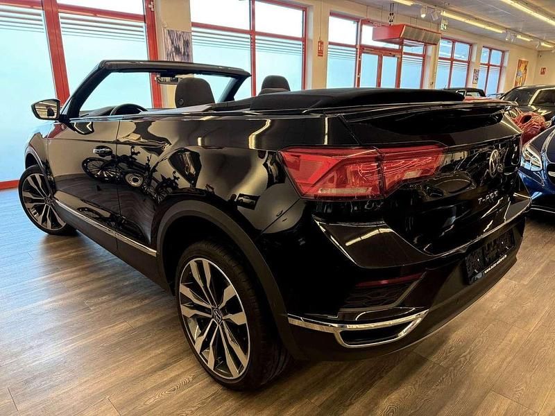 Gebraucht VW T-Roc Cabriolet Style 150 PS (110 kW) 2021 Schwarz Cabrio