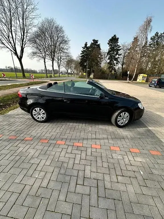 Usata VW Eos 116 CV (85 kW) 2007 Nero Cabrio
