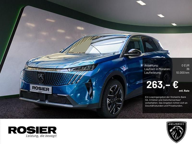 Blau / obsession blue Neu 2025 Peugeot 3008 Allure SUV | 36.429 € - Bild 1/4