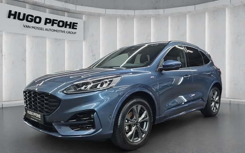 Blau Gebraucht 2021 Ford Kuga ST-Line SUV | 21.420 € (Guter Preis) - Bild 1/4