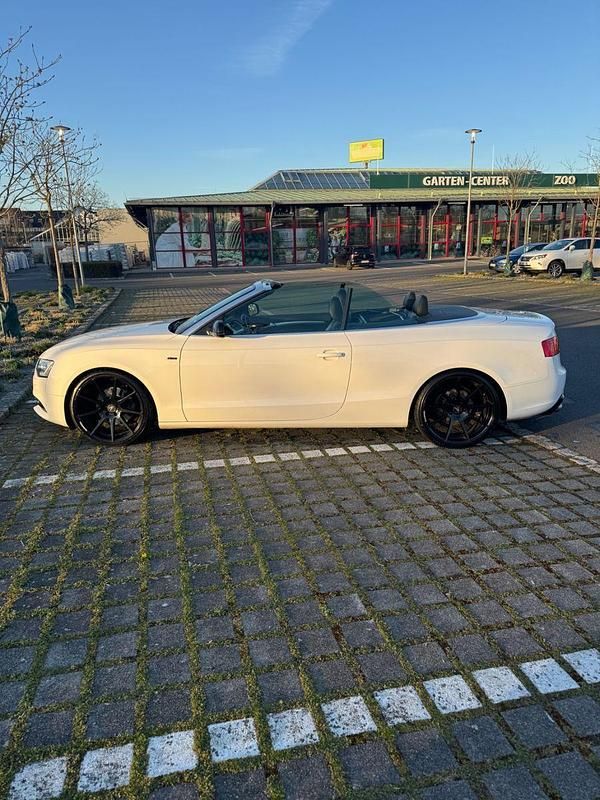 Gebraucht Audi A5 Cabriolet S-Line 170 PS (125 kW) 2013 Weiß Cabrio
