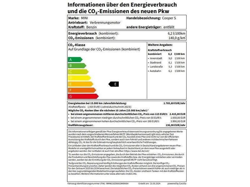 Gebraucht Mini Cooper S Classic 204 PS (150 kW) 2025 Grün Kleinwagen