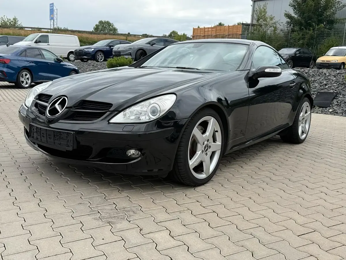 Gebraucht Mercedes SLK350 272 PS (200 kW) 2005 Schwarz Cabrio