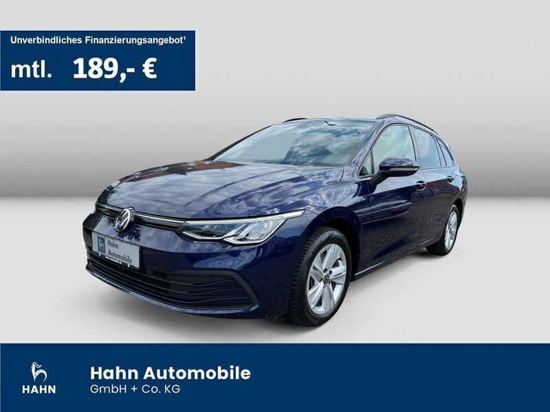 Blau Gebraucht 2021 VW Golf VIII Life Kombi | 23.930 € (Fairer Preis) - Bild 1/3