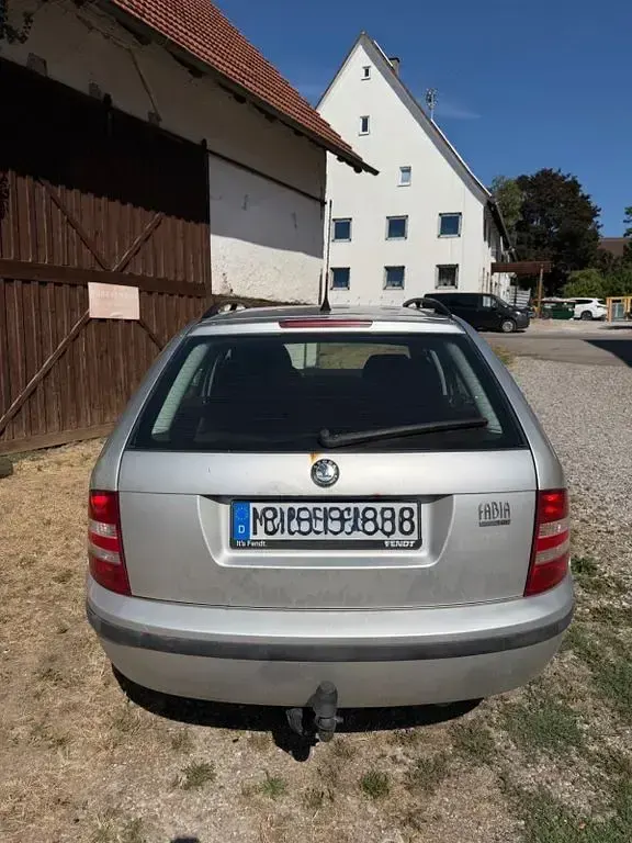 Gebraucht Skoda Fabia 75 PS (55 kW) 2005 Silber Kombi