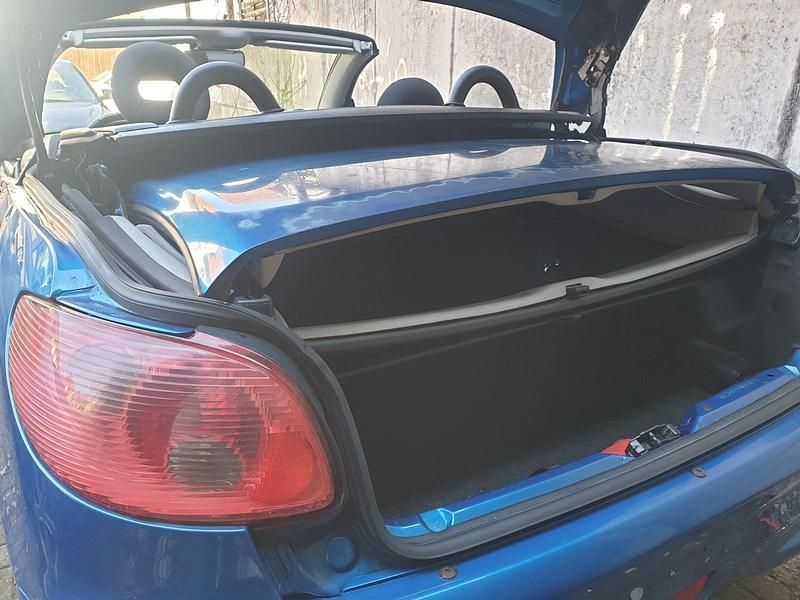 Blau Gebraucht 2003 Peugeot 206 CC Cabrio | 333 € (Superpreis) - Bild 1/4
