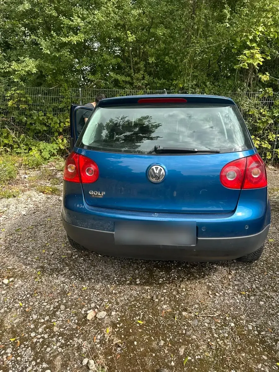 Gebraucht VW Golf V 80 PS (58 kW) 2007 Blau Kleinwagen