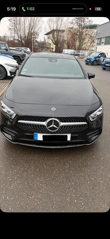 Gebraucht Mercedes A180 AMG line 136 PS (100 kW) 2022 Schwarz Kleinwagen