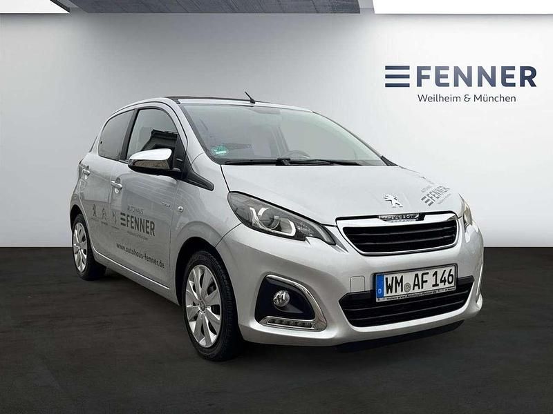 Gebraucht Peugeot 108 Style 72 PS (52 kW) 2018 Zu lackieren silver grey 1e7/metallic klarlack Limousine