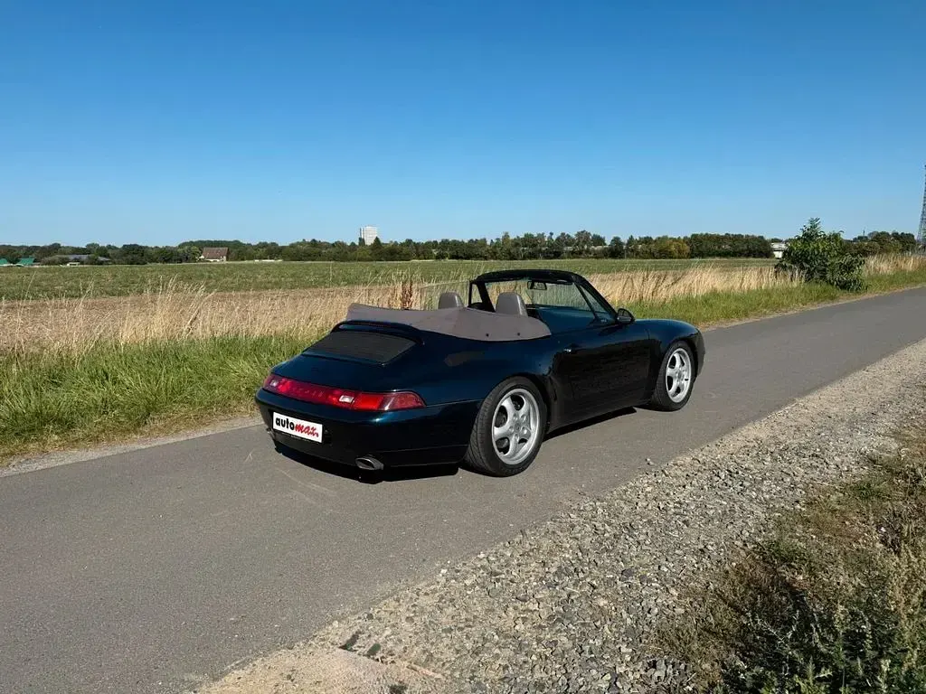 Gebraucht Porsche 993 286 PS (210 kW) 1996 Nachtblau perlcolor Cabrio