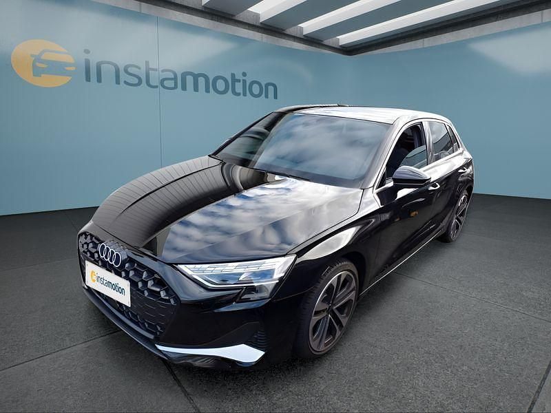 Schwarz Gebraucht 2024 Audi A3 Sportback Kleinwagen | 39.949 € (Etwas zu teuer) - Bild 1/4