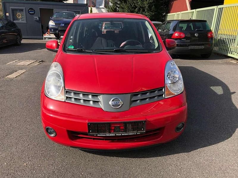 Gebraucht Nissan Note Acenta 86 PS (63 kW) 2008 Red (s) Kleinwagen