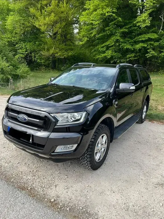 Używany Ford Ranger 200 KM (147 kW) 2017 Czarny Pickup
