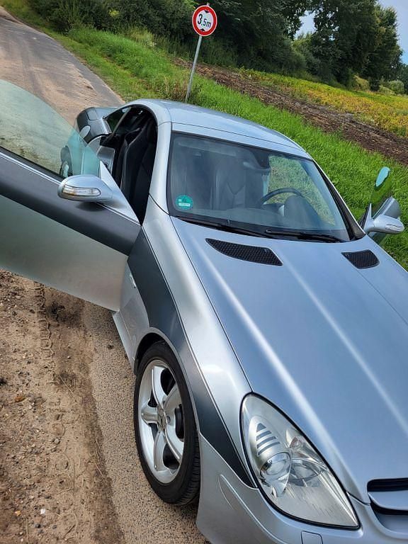 Gebraucht Mercedes SLK200 163 PS (119 kW) 2004 Silber Cabrio