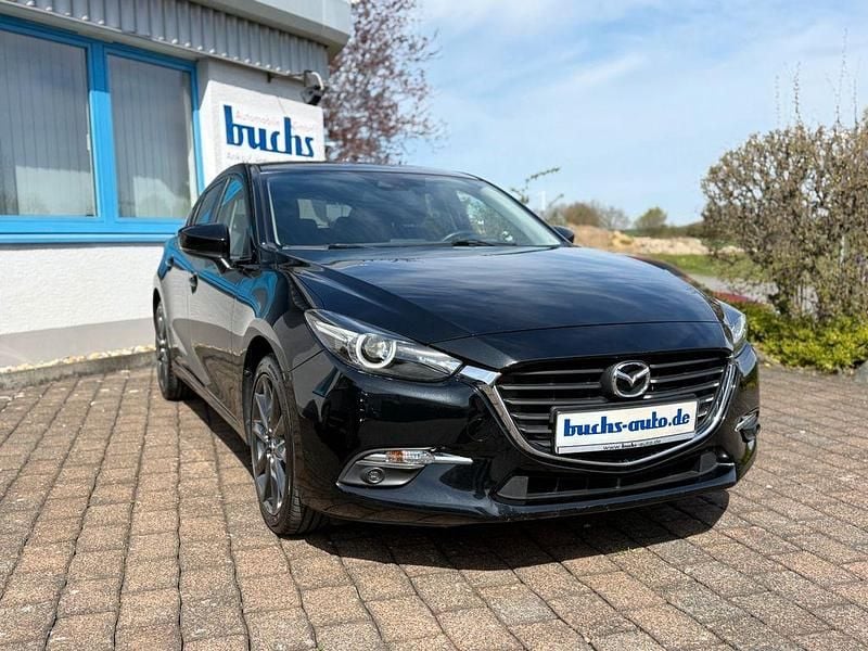 Gebraucht Mazda 3 Kizoku 120 PS (88 kW) 2017 Onyxschwarz metallic Limousine