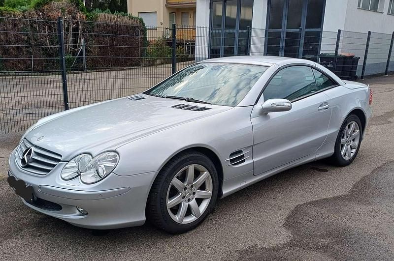 Silber Gebraucht 2005 Mercedes SL350 Cabrio | 25.990 € (Teuer) - Bild 1/4