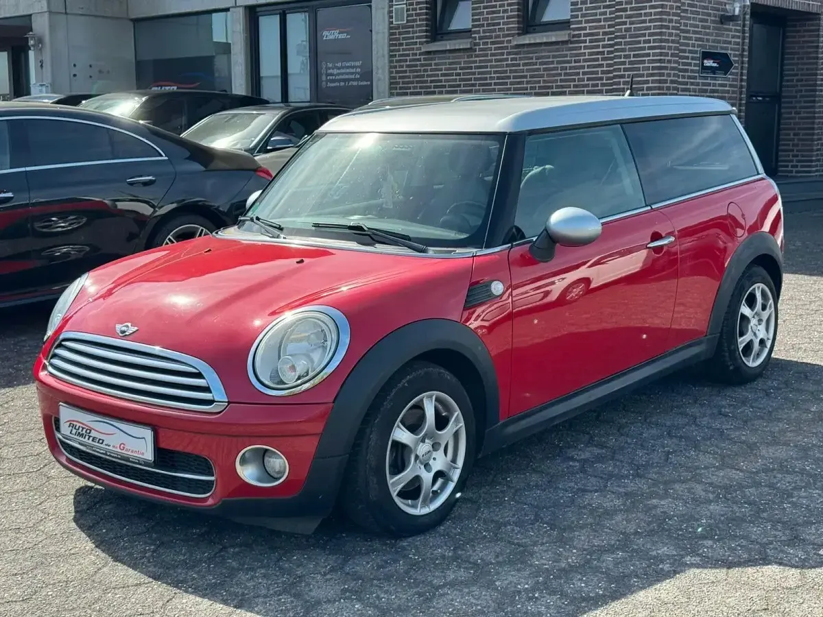 Gebraucht Mini Cooper D Clubman 109 PS (80 kW) 2008 Rot Kombi