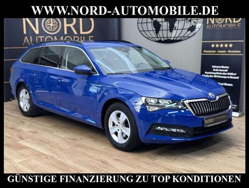 Gebraucht Skoda Superb Ambition 150 PS (110 kW) 2022 Blau Kombi