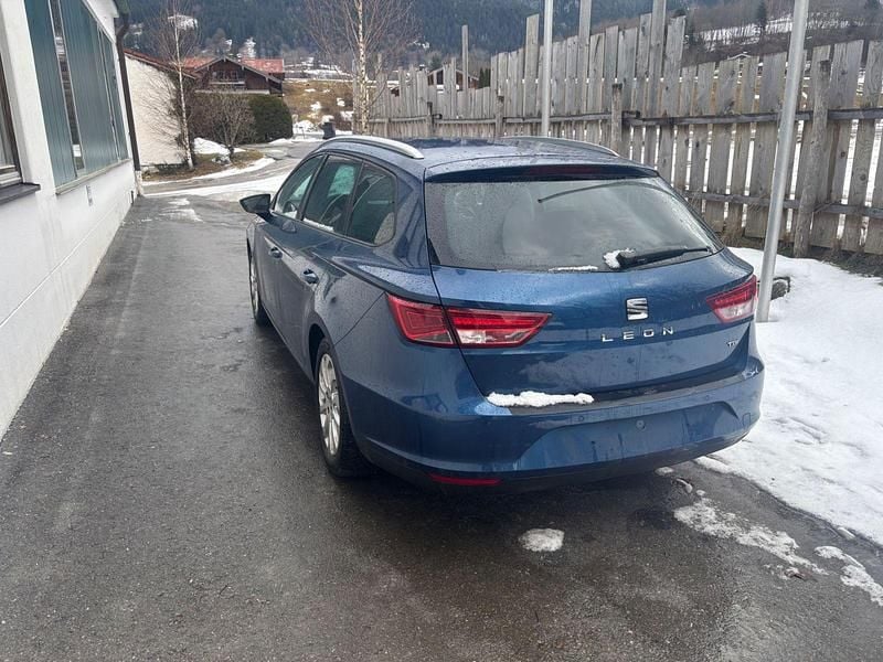 Gebraucht Seat Leon ST Style 110 PS (80 kW) 2015 Blau Kombi