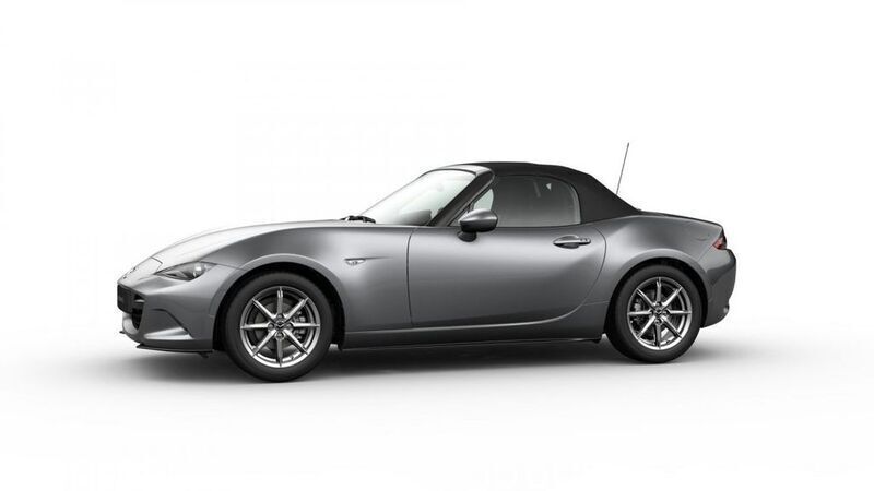 Neu Mazda MX5 Exclusive 132 PS (97 kW) 2025 Grau Cabrio