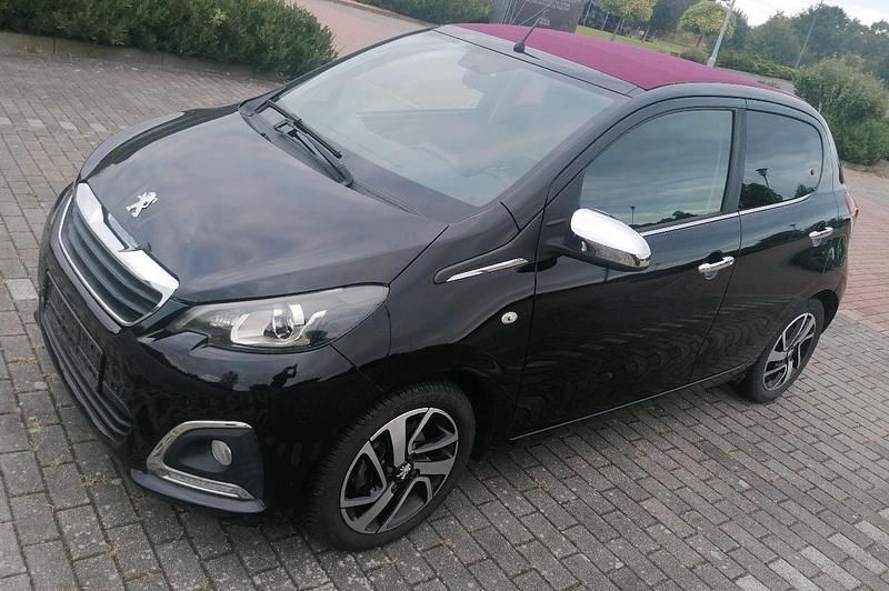 Schwarz Gebraucht 2015 Peugeot 108 Kleinwagen | 5.800 € (Fairer Preis) - Bild 1/4