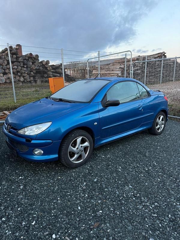 Blau Gebraucht 2006 Peugeot 206 CC Cabrio | 1.100 € (Guter Preis) - Bild 1/3