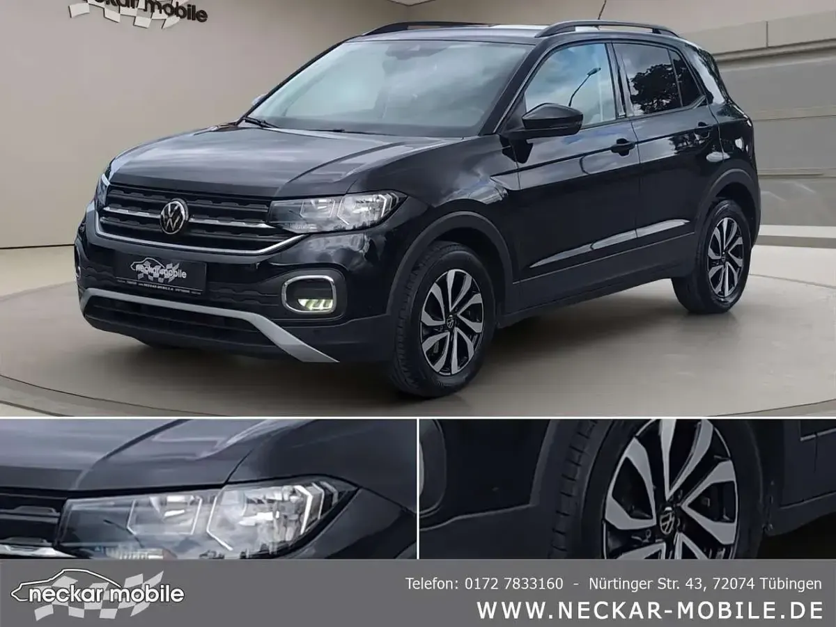 Usado VW T-Cross Active 150 CV (110 kW) 2022 Negro SUV