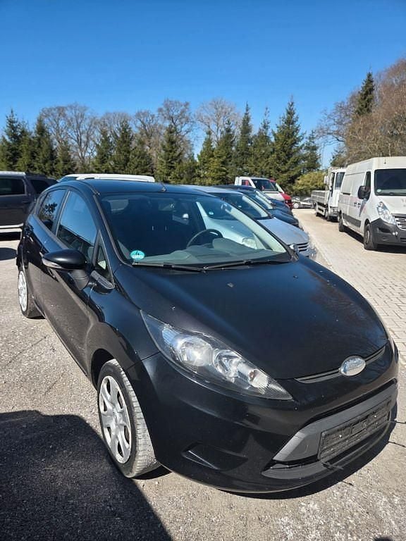 Gebraucht Ford Fiesta Trend 82 PS (60 kW) 2010 Schwarz Kleinwagen