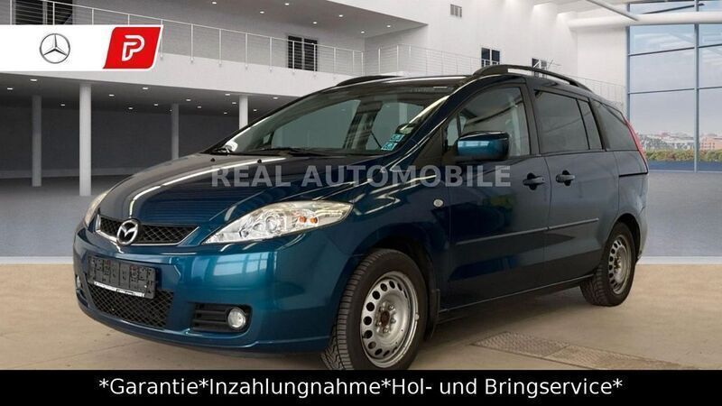 Blau Gebraucht 2008 Mazda 5 Exclusive Van / Kleinbus | 3.900 € (Fairer Preis) - Bild 1/4