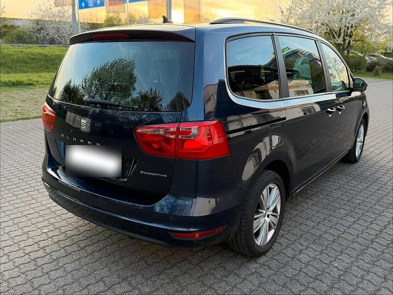 Gebraucht Seat Alhambra 140 PS (102 kW) 2014 Blau Van / Kleinbus