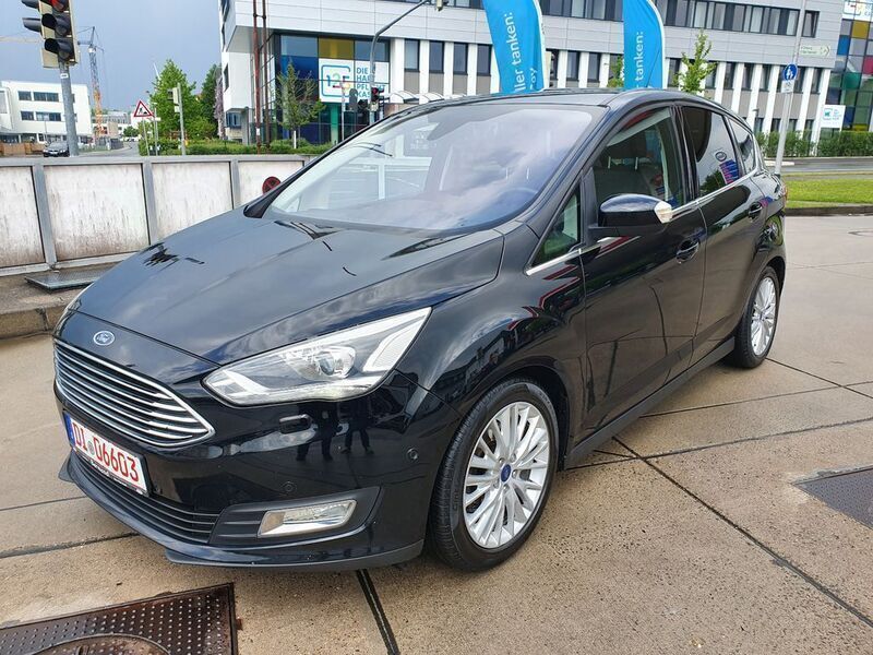 Schwarz Gebraucht 2016 Ford C-MAX Titanium Van / Kleinbus | 8.500 € (Fairer Preis) - Bild 1/4