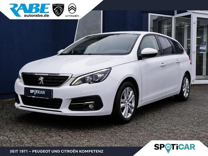 Weiß Gebraucht 2020 Peugeot 308 SW Active Kombi | 13.240 € (Fairer Preis) - Bild 1/4