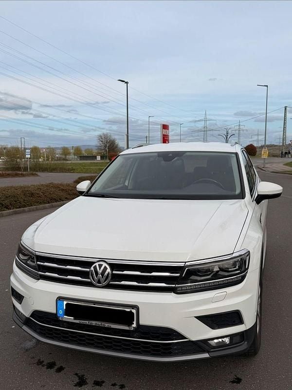 Gebraucht VW Tiguan Allspace 190 PS (139 kW) 2018 Weiß SUV