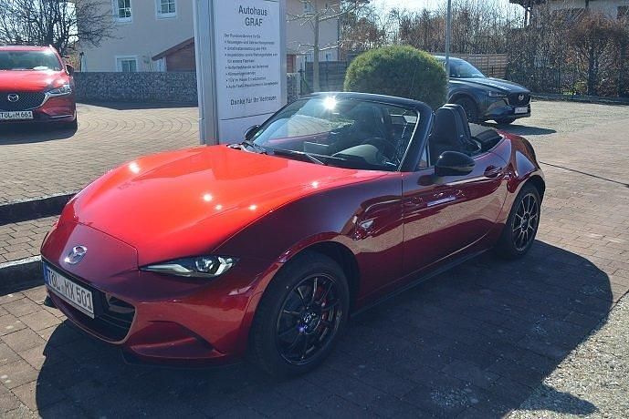 Gebraucht Mazda MX5 Homura-Line 132 PS (97 kW) 2025 Soul red crystal Cabrio