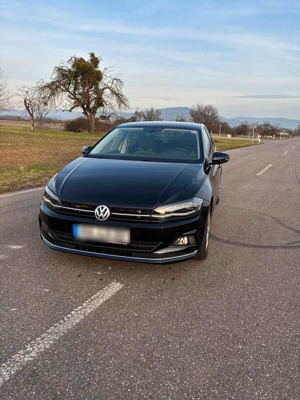 Schwarz Gebraucht 2018 VW Polo Highline Kleinwagen | 13.500 € (Guter Preis) - Bild 1/4