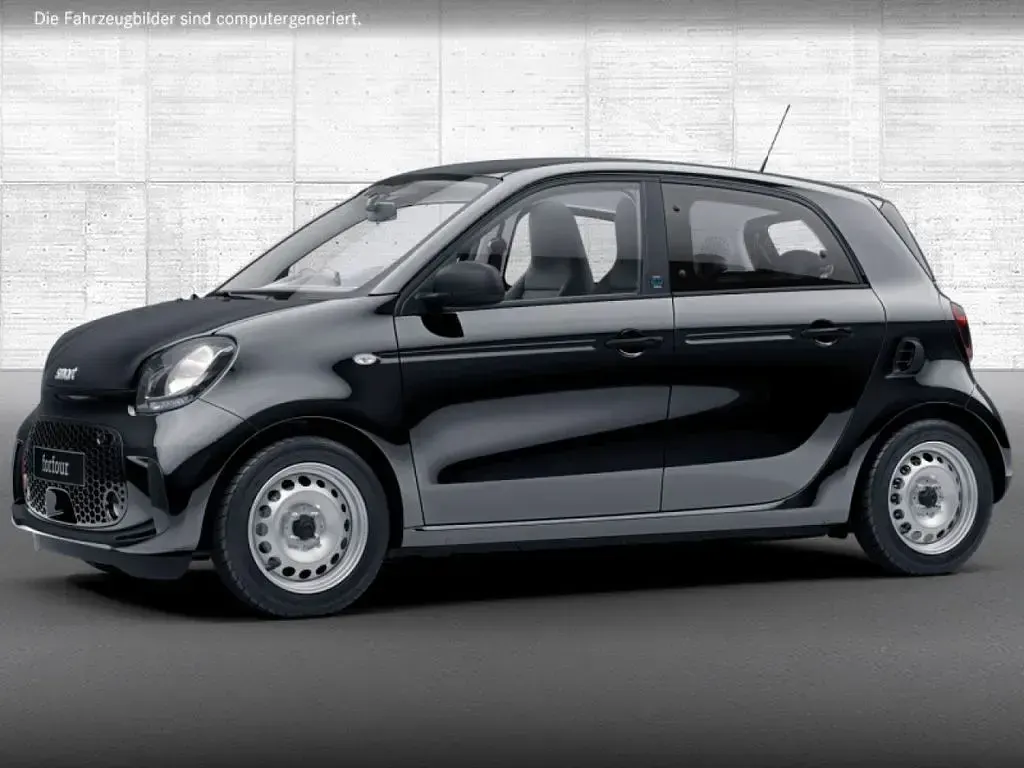 Używany Smart ForFour Electric Drive 60 kW (82 KM) 2022 Czarny Sedan/Limuzyna