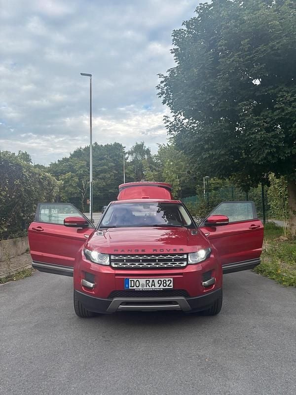Rot Gebraucht 2012 Land Rover Range Rover evoque Coupé | 11.500 € (Fairer Preis) - Bild 1/4