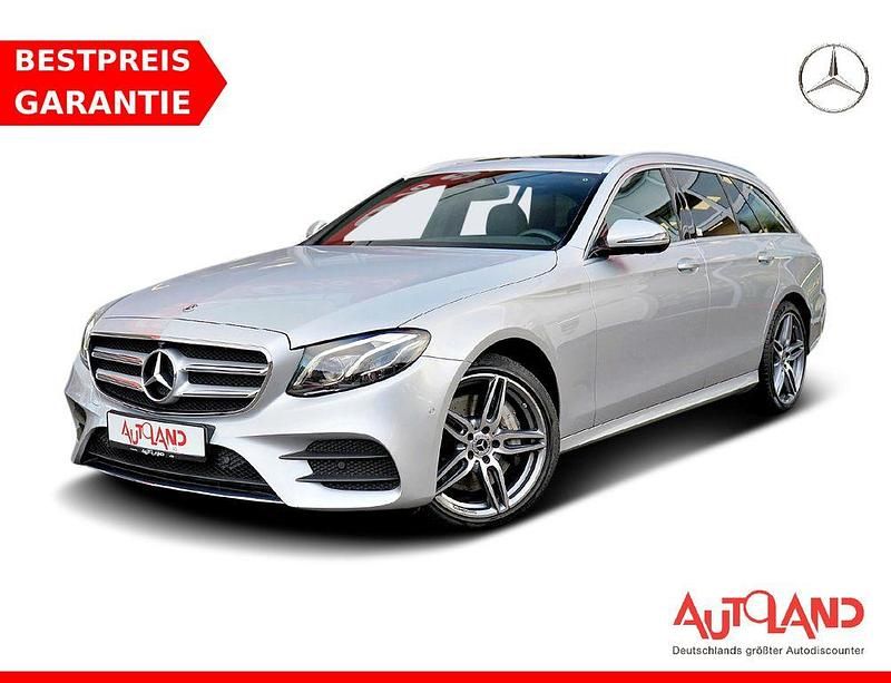 Silber Gebraucht 2019 Mercedes E450 AMG line Kombi | 43.990 € (Etwas zu teuer) - Bild 1/4