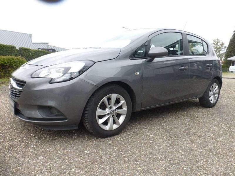 Gebraucht Opel Corsa drive 90 PS (66 kW) 2016 Karbon silber/shiny grey Kleinwagen
