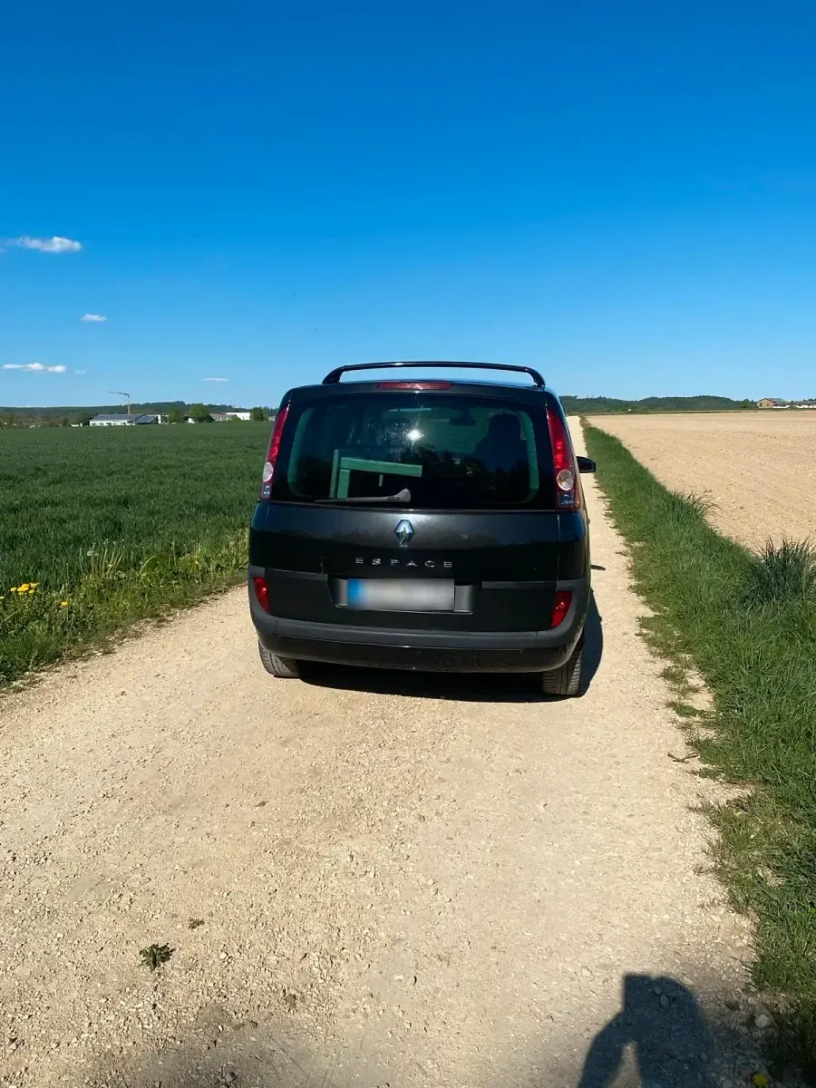 Gebraucht Renault Espace 163 PS (119 kW) 2005 Schwarz Van / Kleinbus