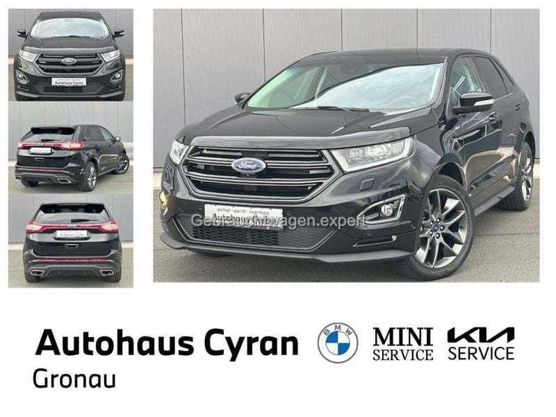 Iridiumschwarz metallic (metallic) Gebraucht 2018 Ford Edge SUV | 21.495 € (Guter Preis) - Bild 1/4