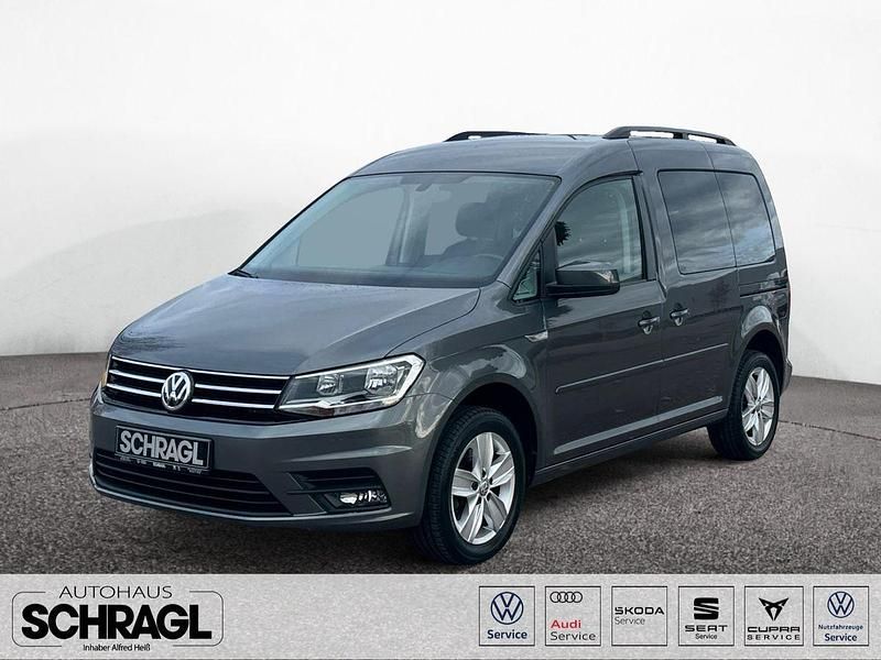 Indiumgrau metallic Gebraucht 2020 VW Caddy Comfortline Van / Kleinbus | 22.790 € (Fairer Preis) - Bild 1/4